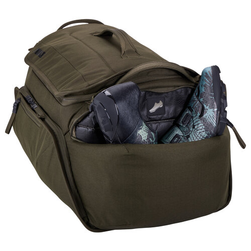 Thule fietstassen Thule RoundTrip fietsduffel bruin