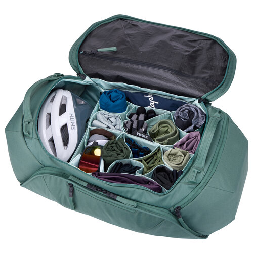 Thule fietstassen Thule RoundTrip fietsduffel groen