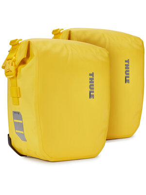Thule fietstassen Shield Pannier 13 liter geel Thule fietstassen Shield Pannier 13 liter geel