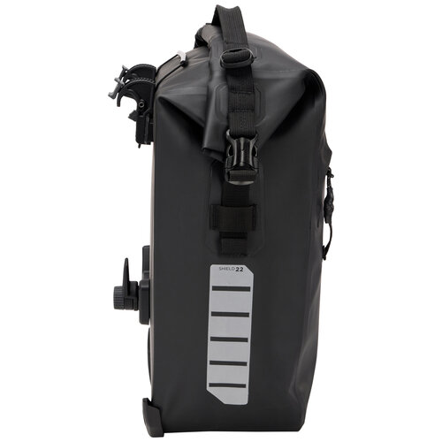 Thule fietstassen Thule Shield Pannier 22 liter zwart