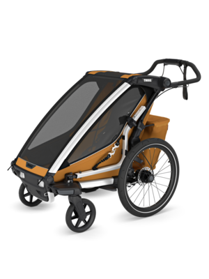 Thule fiets/wandelkar Chariot Sport 2 single natural gold