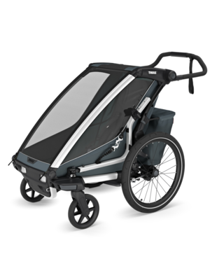 Thule fiets/wandelkar Chariot Cross 2 single donker blauw