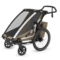 Chariot Cross 2 single licht bruin