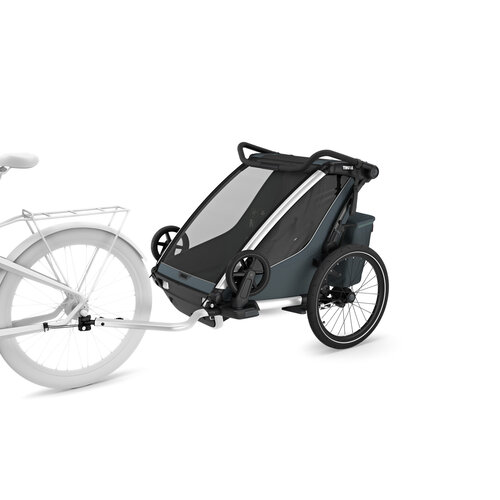 Thule fiets/wandelkar Thule Chariot Cross 2 double fietskar