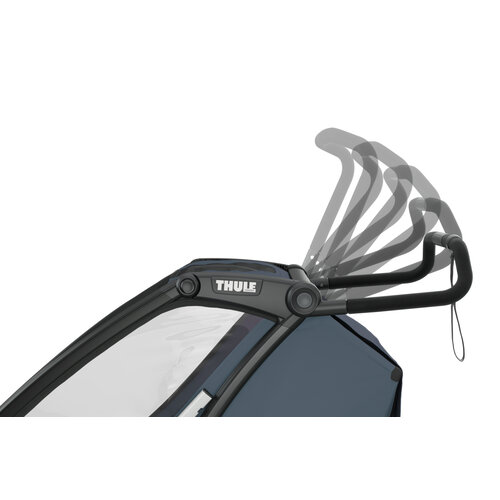 Thule fiets/wandelkar Thule Chariot Cab 2-zits multisport fietskar