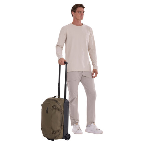 Thule trolley handbagage Thule Chasm trolley 40 liter diep khaki