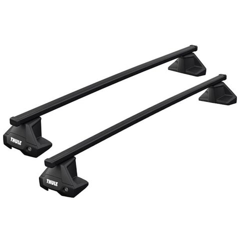 Thule SquareBar Thule SquareBar dakdragers BMW iX2 bouwjaar 2024 t/m heden zonder dakrailing Thule SquareBar Thule SquareBar dakdragers BMW iX2 bouwjaar 2024 t/m heden zonder dakrailing