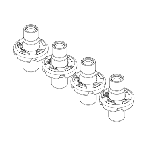 Thule Thule Kit Flush Rail - Nut washer Thule Thule Kit Flush Rail - Nut washer
