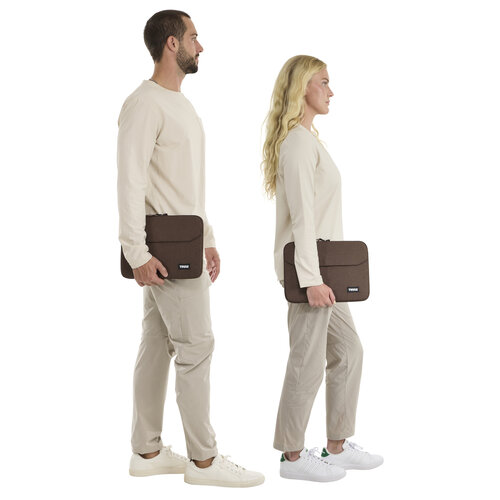 Thule laptophoes Thule Lithos MacBook Pro hoes 14 inch bruin