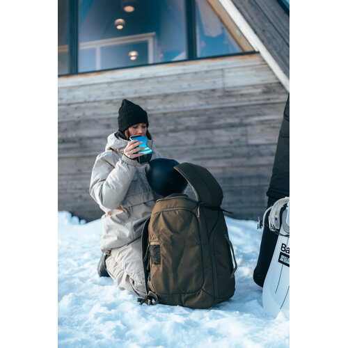 Thule ski/snowboardtas Thule RoundTrip snowboard- en skischoen rugzak 60 liter khaki