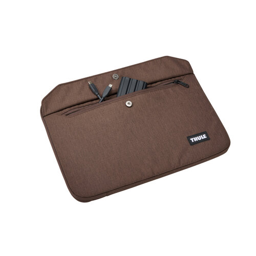 Thule laptophoes Thule Lithos MacBook Air hoes 15 inch bruin