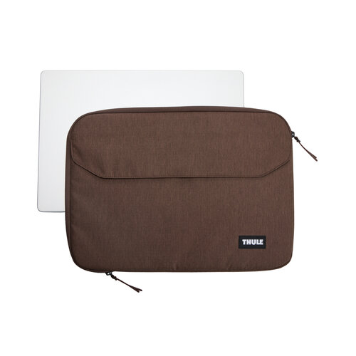 Thule laptophoes Thule Lithos MacBook Pro hoes 16 inch bruin