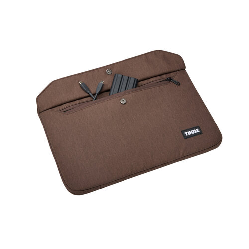 Thule laptophoes Thule Lithos MacBook Pro hoes 16 inch bruin