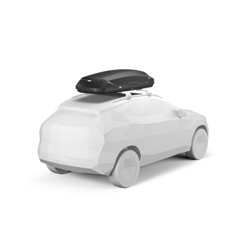 Thule dakkoffer Dakkoffer Thule Pulse 2 L met 450 liter kleur zwart