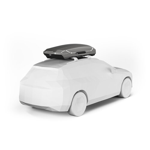 Thule dakkoffer Thule dakkoffer Motion 3 XL 490 liter grijs hoogglans