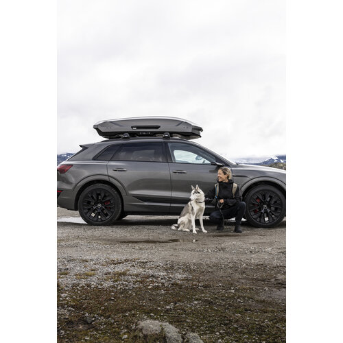 Thule dakkoffer Thule dakkoffer Motion 3 XL 490 liter grijs hoogglans