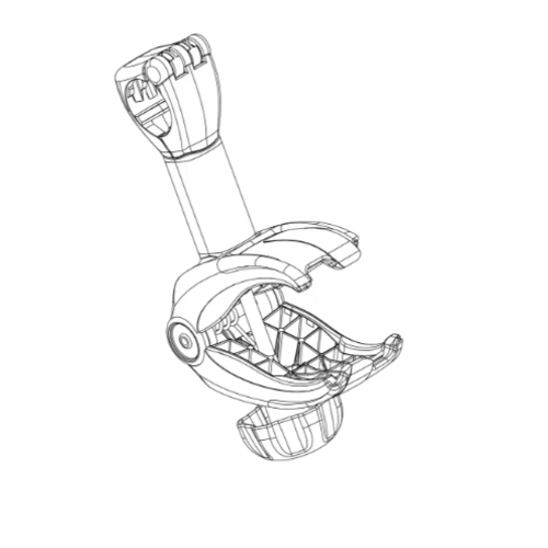 Thule fietsendrager onderdeel Bike Arm medium inclusief slot