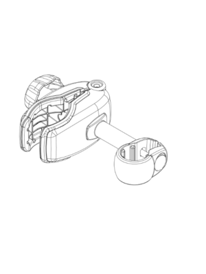 Thule fietsendrager onderdeel 2nd Bike Arm (941-943)