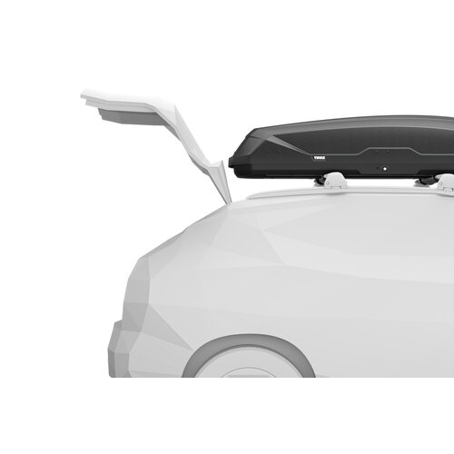 Thule dakkoffer Dakkoffer Thule Pulse 2 M met 400 liter kleur zwart