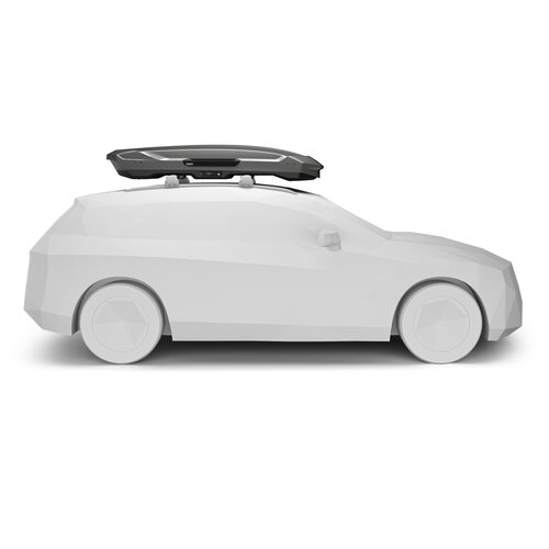 Thule dakkoffer Thule dakkoffer Motion 3 XL laag 400 liter grijs hoogglans