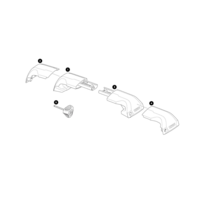 Onderdelen WingBar Edge voetenset 7206