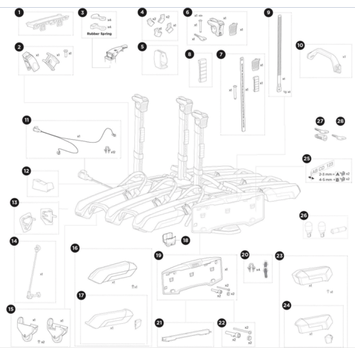 Thule Onderdelen Thule Epos 979 Thule Onderdelen Thule Epos 979