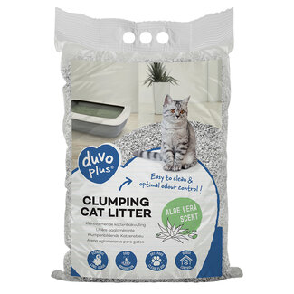 Duvo+ Katzenstreu Aloe Vera Klumpenbildung 12 KG