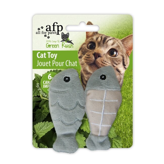 All For Paws Katzenspielzeug Catnip Fisch