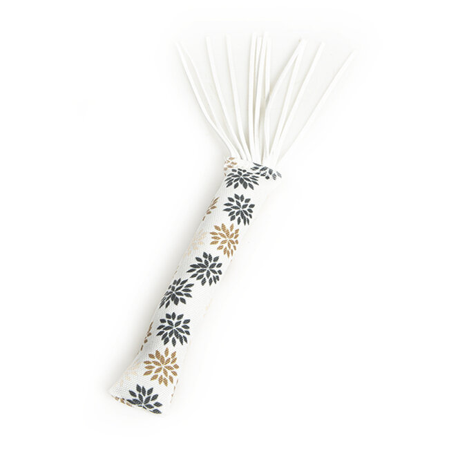 CanadianCat Company Catnip Trappel-Spielrolle mit Blumenmuster