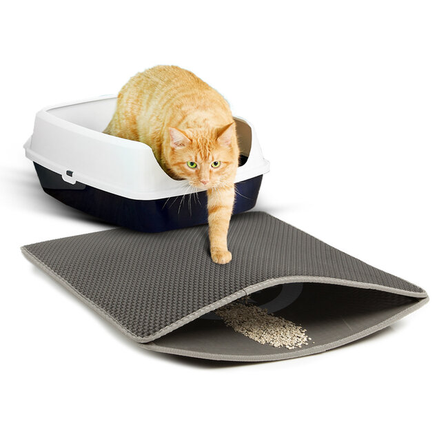 CanadianCat Company Katzenklo-Matte Anthrazit