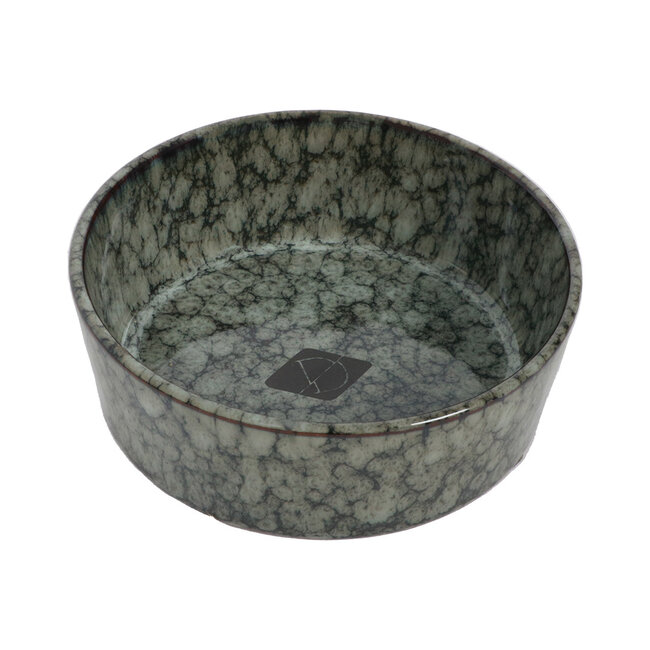 D&D Jasper futter- und trinknapf green marble
