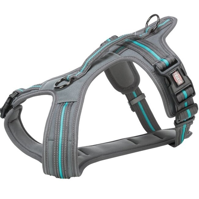 Trixie Fusion Touren Geschirr Ozeanblau