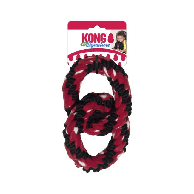 KONG Signature Rope Double Ring Tug