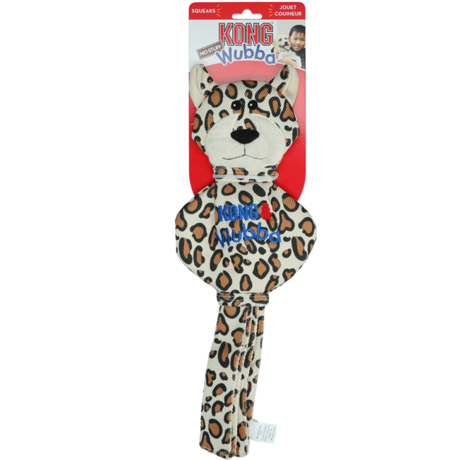 KONG Wubba No Stuff Cheetah Groß