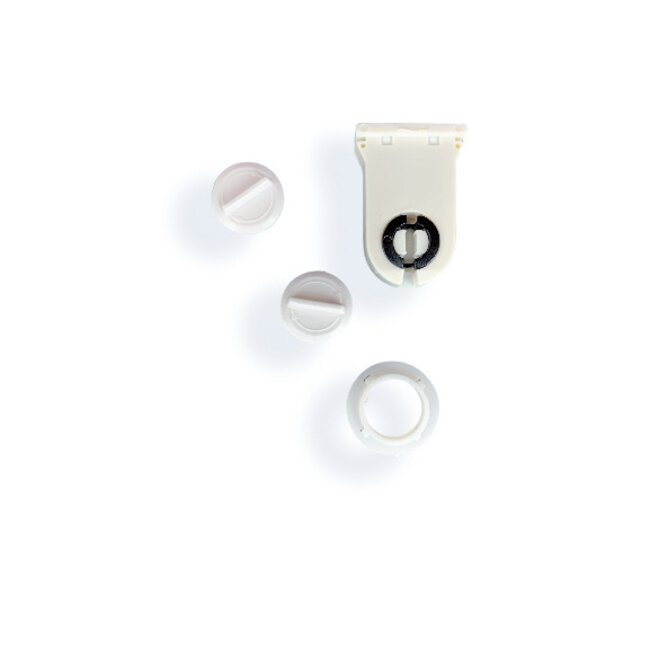 Aigostar Leuchtstoffröhrenhalterung - IP20  - 120cm - Aluminium - für LED Leuchtstoffröhren T8 / G13