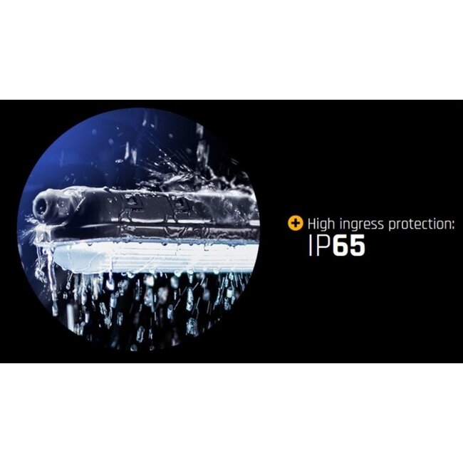 Spectrum LED - IP65 - Wannenleuchte - Unterbauleuchte 120cm - 38W - 171 Lumen P/Watt - 4000K - 840 - Neutralweiß - inkl. Durchgangsverdrahtung