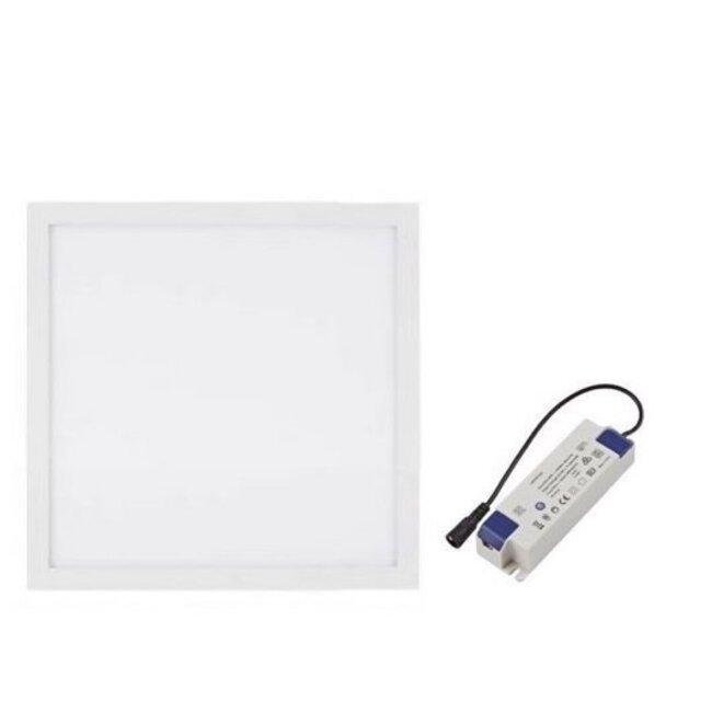 LCB LED Panel 30x30cm 18W - Warmweiß  - 3000K 1530Lm inkl. Trafo 5 Jahre Garantie