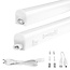Aigostar T5 LED Küchenunterbauleuchte - 60cm - Lichtfarbe optional - komplett mit 1,5m Anschlusskabel und Ein- / Ausschalter -  8W entspricht 80W