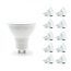 Modee Lighting Vorteilspack 10 x LED-Spot - GU10 Fassung - 2,8W entspricht 25W - Lichtfarbe optional