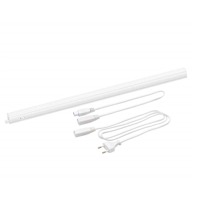 Aigostar T5 LED Küchenunterbauleuchte - 30cm - Lichtfarbe optional - komplett mit 1,5m Anschlusskabel und Ein- / Ausschalter - 4W entspricht 40W