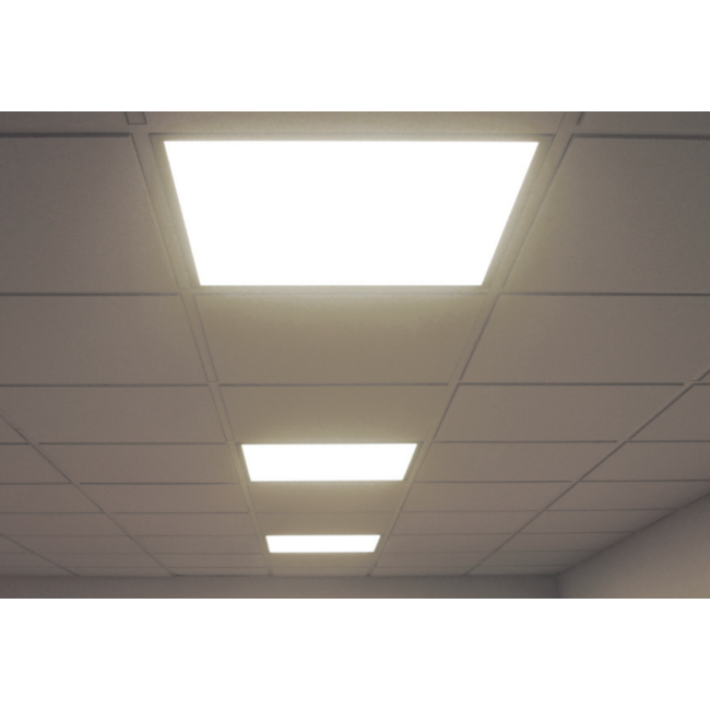 LCB LED Panel 62x62cm - UGR19 - 40W -120Lm pro Watt - Extra hohe Lichtleistung - 3000K, 4000K oder 6000K - 5 Jahre Garantie