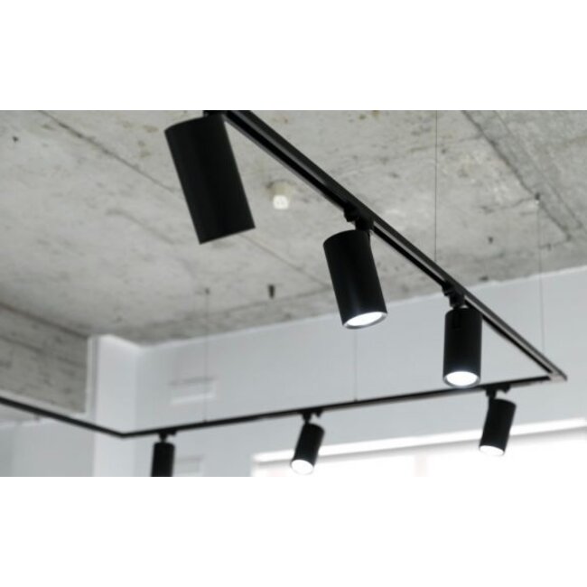LED Schienenstrahler Schwarz - 15W 100Lm pro Watt 4000