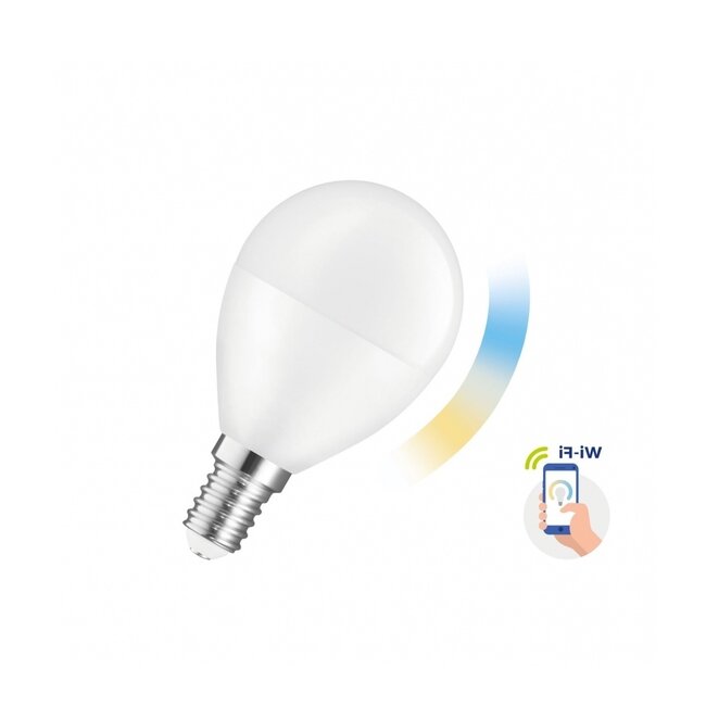 10er-Pack Aigosmart WLAN LED Lampen - E14 5W G45 - RBG + CCT Alle Lichtfarben - per App steuerbar