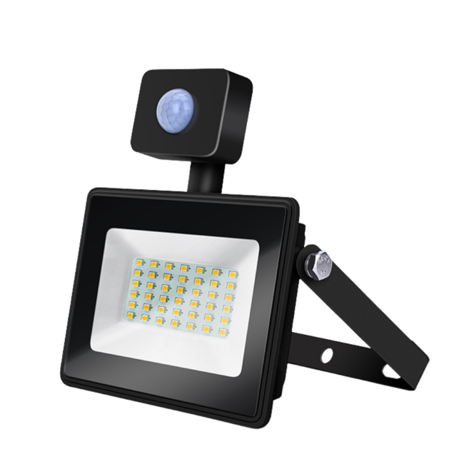 LED Strahler mit Bewegungssensor - 50W entspricht 450W - Lichtfarbe optional - 3 Jahre Garantie