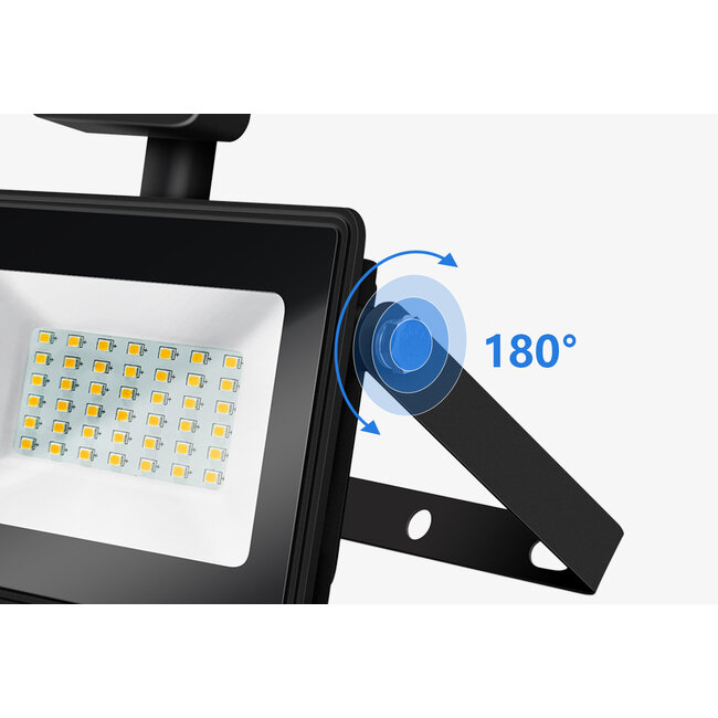 LED Strahler mit Bewegungssensor - 50W entspricht 450W - Lichtfarbe optional - 3 Jahre Garantie