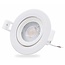 LED Einbaustrahler - 5W entspricht 35W - 6500K Tageslichtweiß - schwenkbar