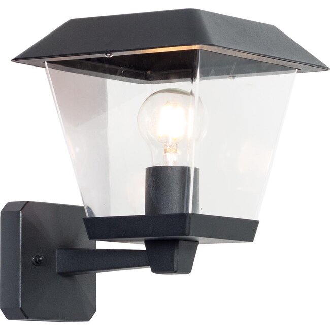 LED Gartenlaterne - Modern - hoch - E27 Fassung - IP44 Außenbereich - geeignet für 1x E27 Lampe