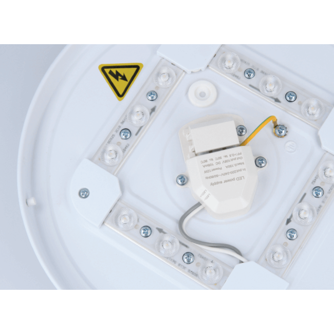 LED Deckenleuchte weiß rund - 18W Lichtfarbe optional - 3 Jahre Garantie