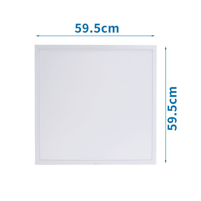 LED Panel 60x60cm Backlit - 40W 3600Lm - 6000K 865 - flimmerfrei - 3 Jahre Garantie