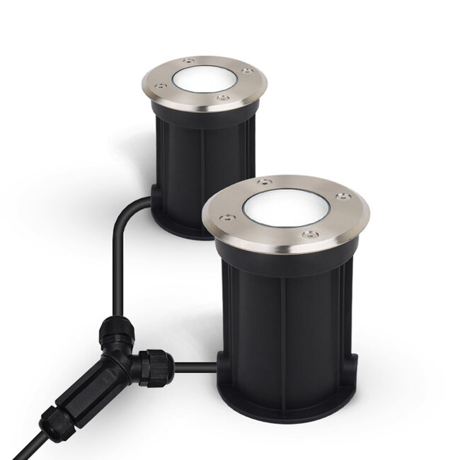 LED Bodenspot rund - GU10 Fassung - IP67 wasserdicht